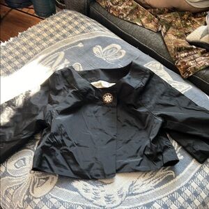 Mixit Black Blazer Cropped Suit Jacket